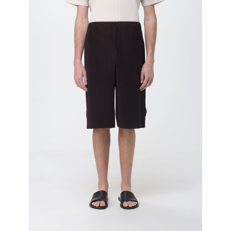 Homme Plisse Issey Miyake Men Homme Plisse Issey Miyake Pleated Crepe Shorts